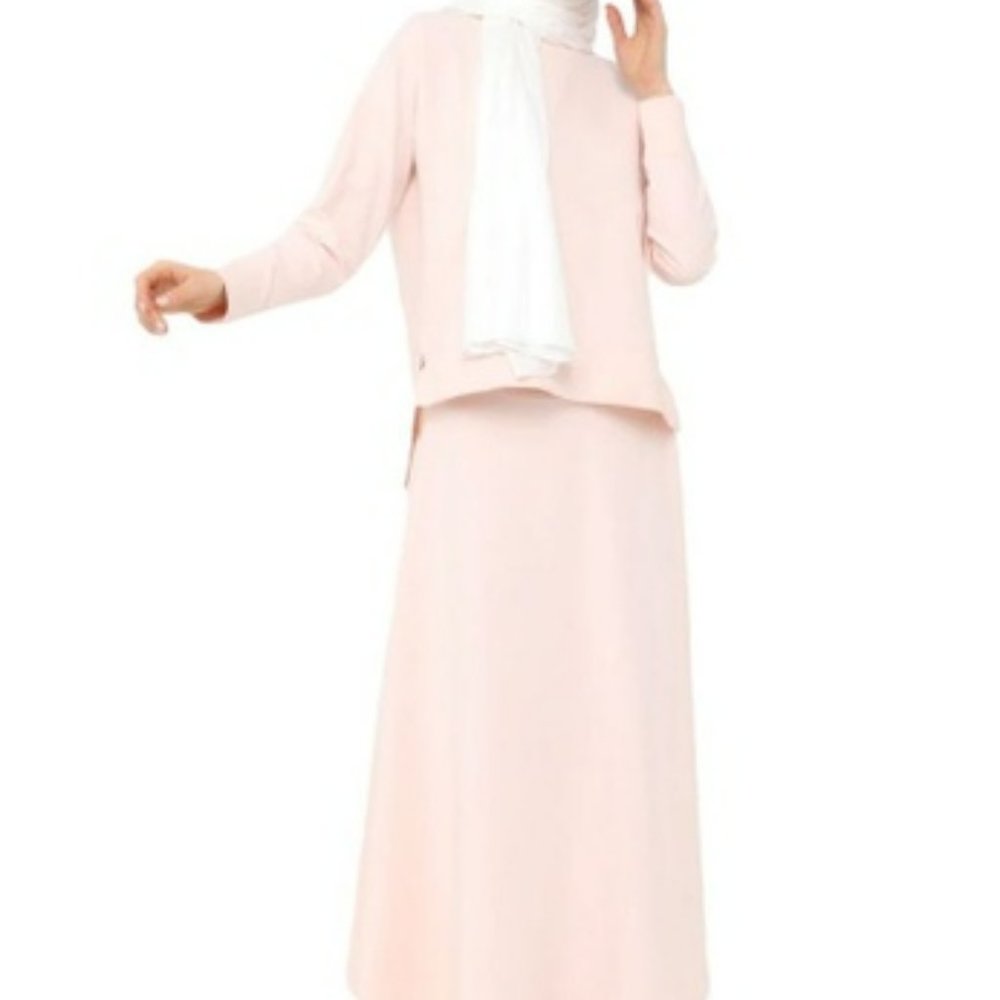 Refka Women's Tunic & Skirt Set - Basic, sz 8 US, Powder